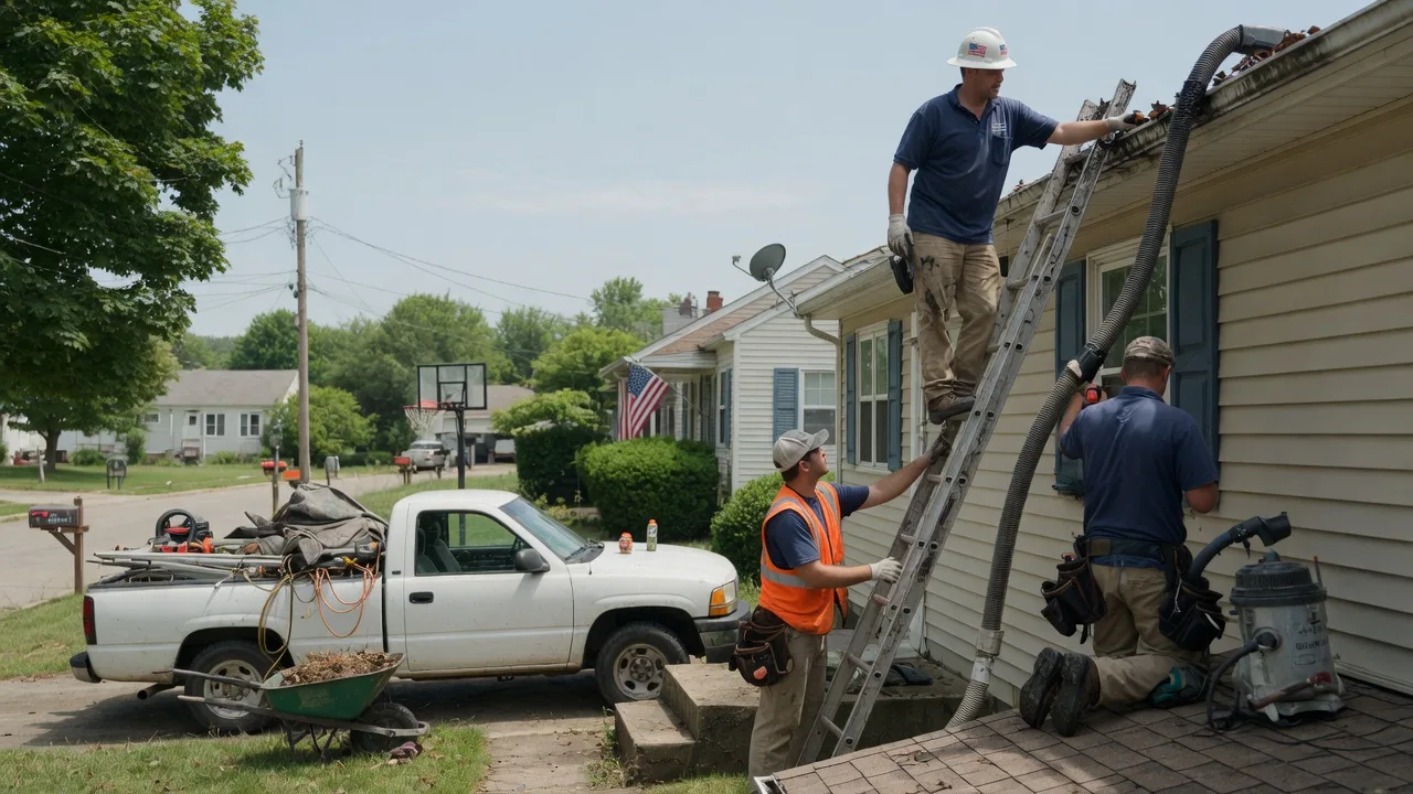 Gutter Installation in Sandwich, IL near me